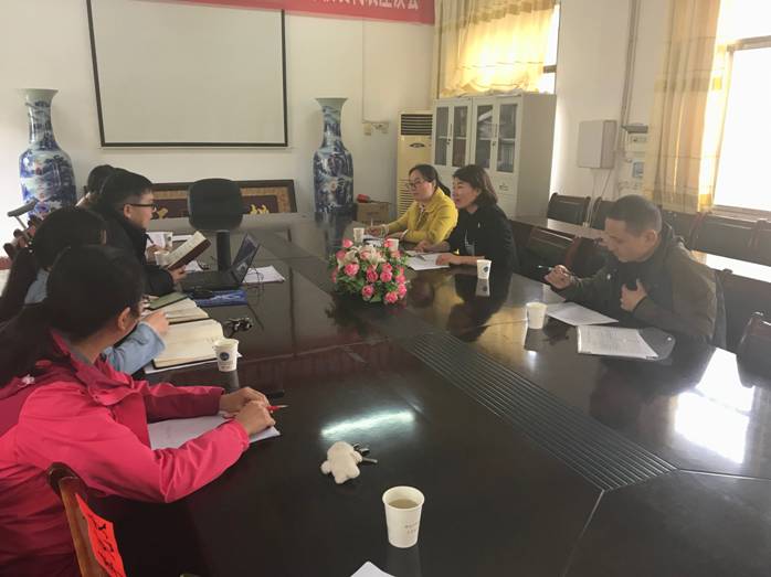 江彤副书记3月28日前来太阳成官网督查审核评估工作的照片